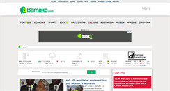 Desktop Screenshot of news.abamako.com